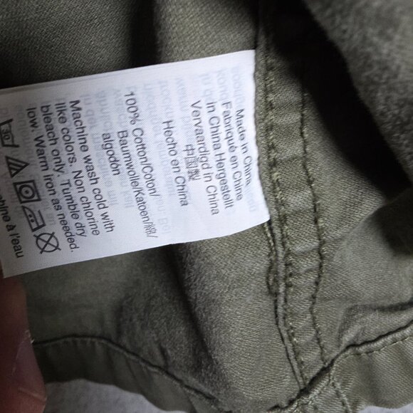 Madewell Jacket Womens Size Small Foliage Green Surplus Field Military Zip 90s - Picture 13 of 15